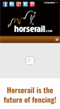 Mobile Screenshot of horserail.com